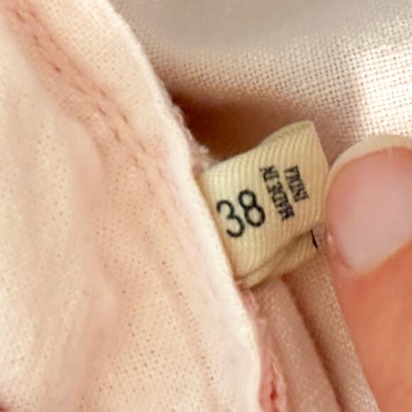 Faherty Tradewinds Linen Blend Shorts Mens 38 Chino Pink Knit Preppy‎ Beach - Picture 9 of 10